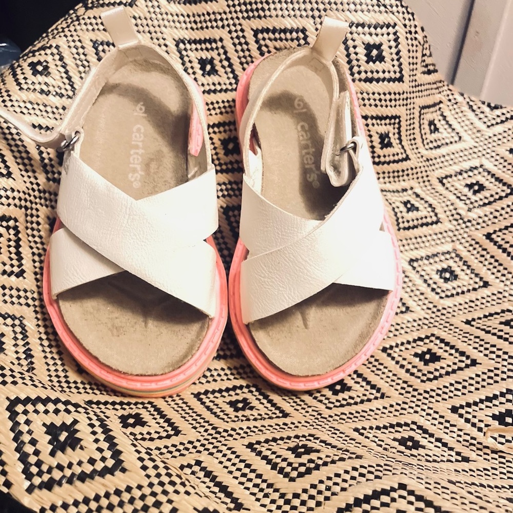 Carter's toddler girl sandals.